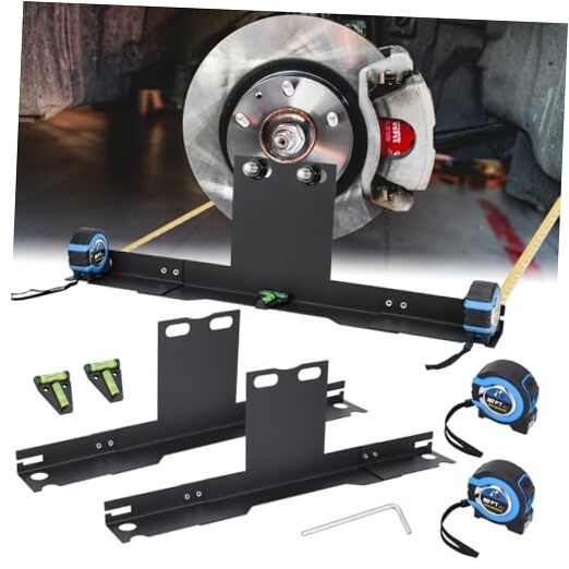 Wheel Alignment Tool Plates: Heavy Duty Toe Alignment Plates, No Caliper 