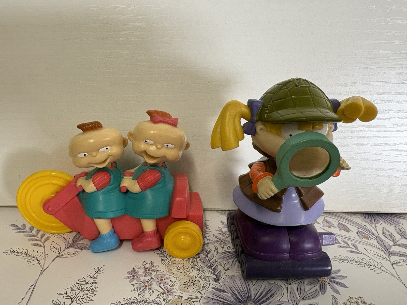 Vintage 1998 Burger King Rugrats Kids Meal Toys Angelica Phil Lil Lot 