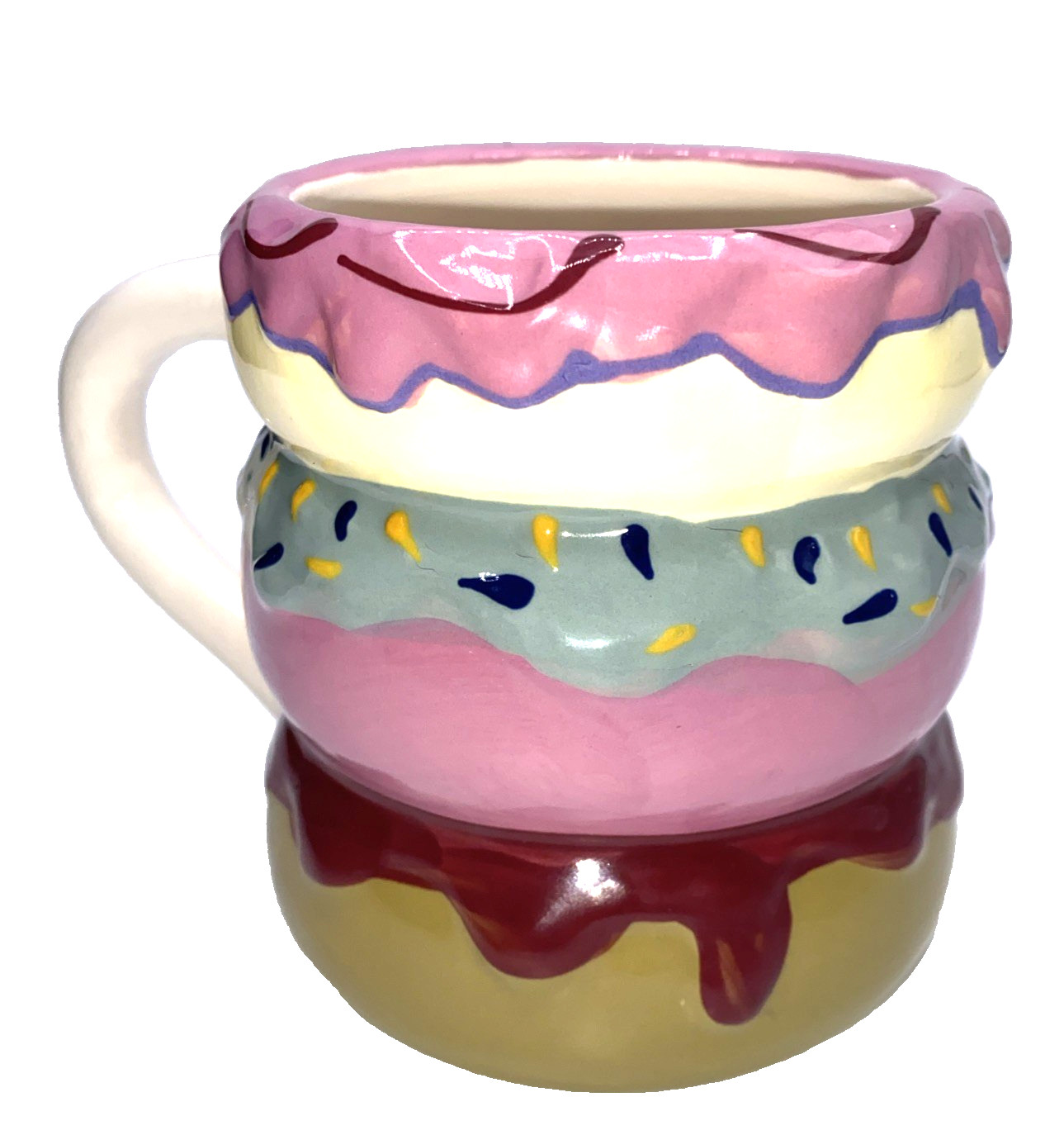 Room Essentials Earthenware Donut Stack Coffee Mug from Room Essentials