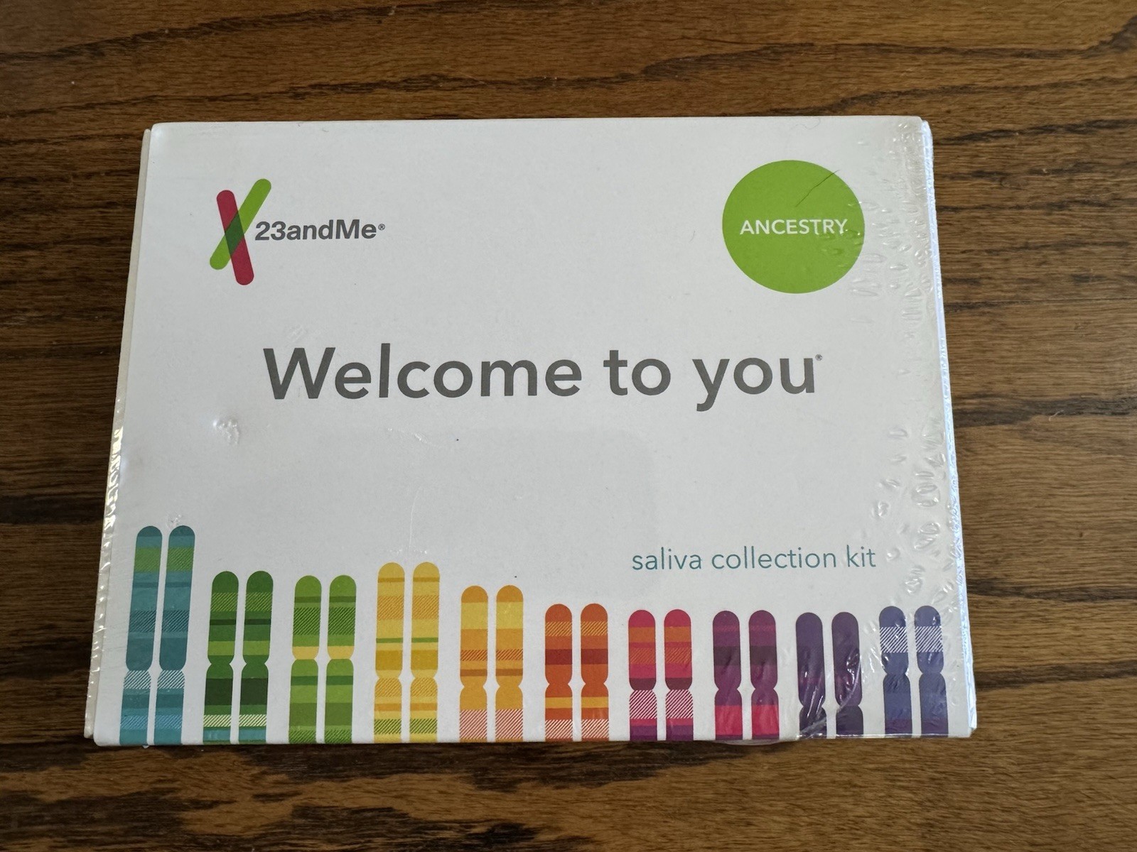 23 And Me Ancestry Saliva Collection Kit Expired 7/2020 Factory Sealed NOS