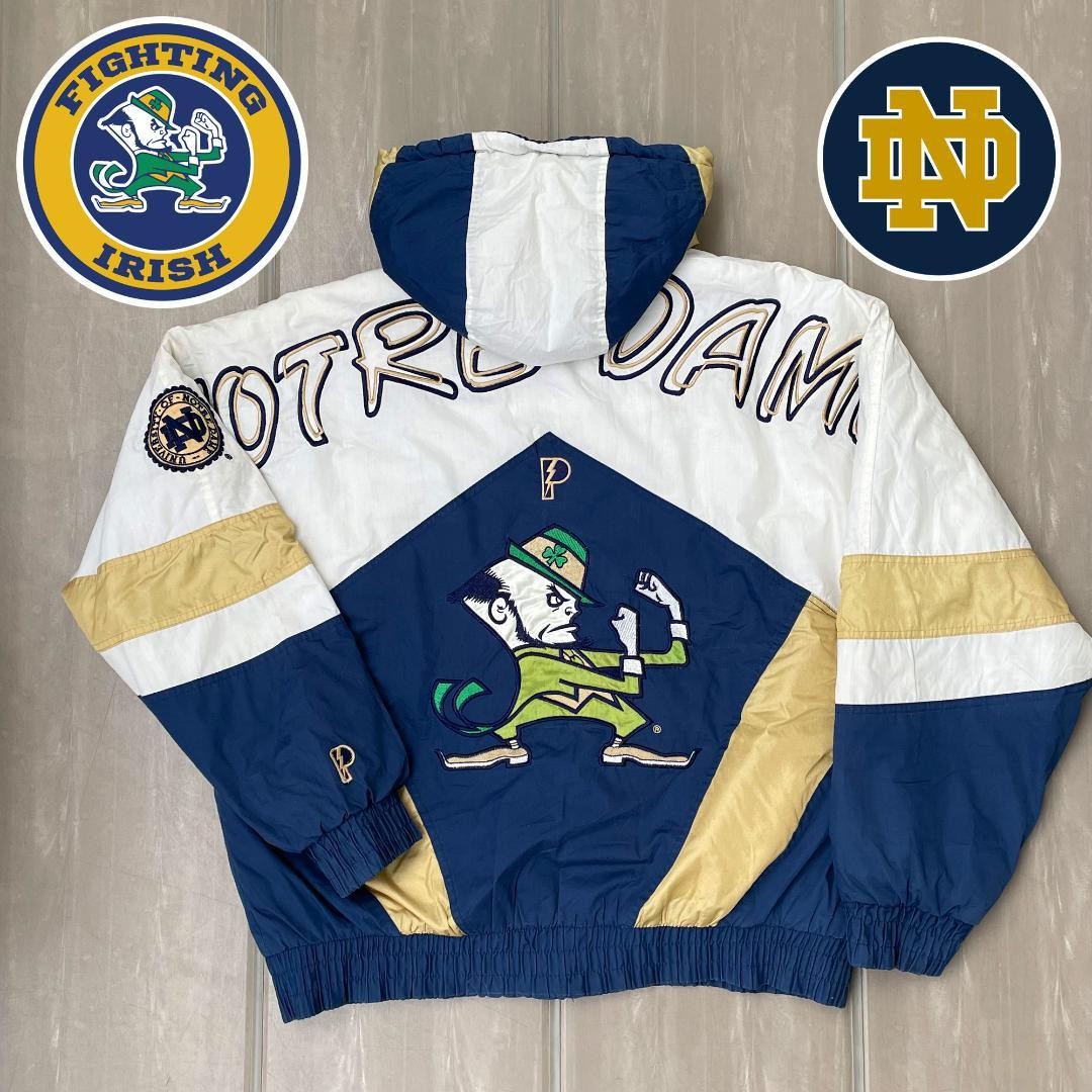 [Made in 1996] Prolayer Notre Dame University Jacket STARTER