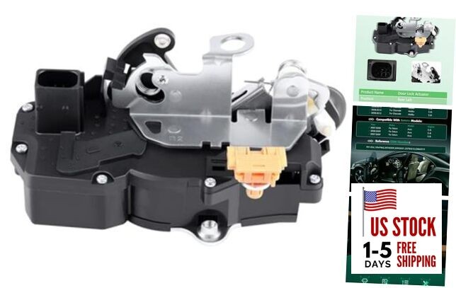 Power Door Lock Actuators Rear Left Door Latch Replacement Fits for 2008-2012 