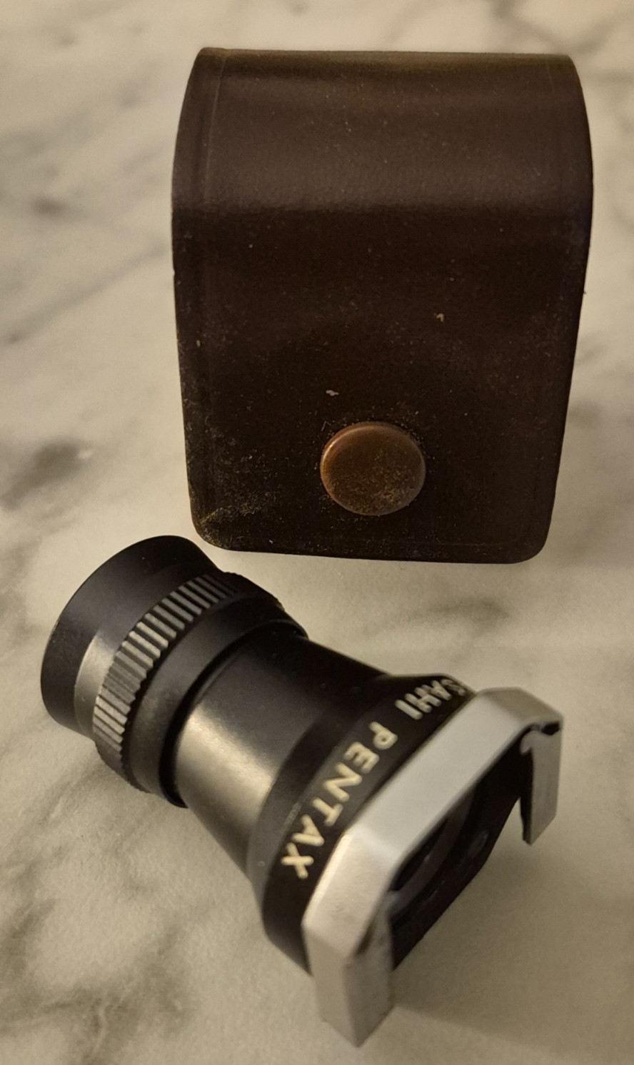 Magnifier Pentax Asahi Eye Piece View Finder Original Case