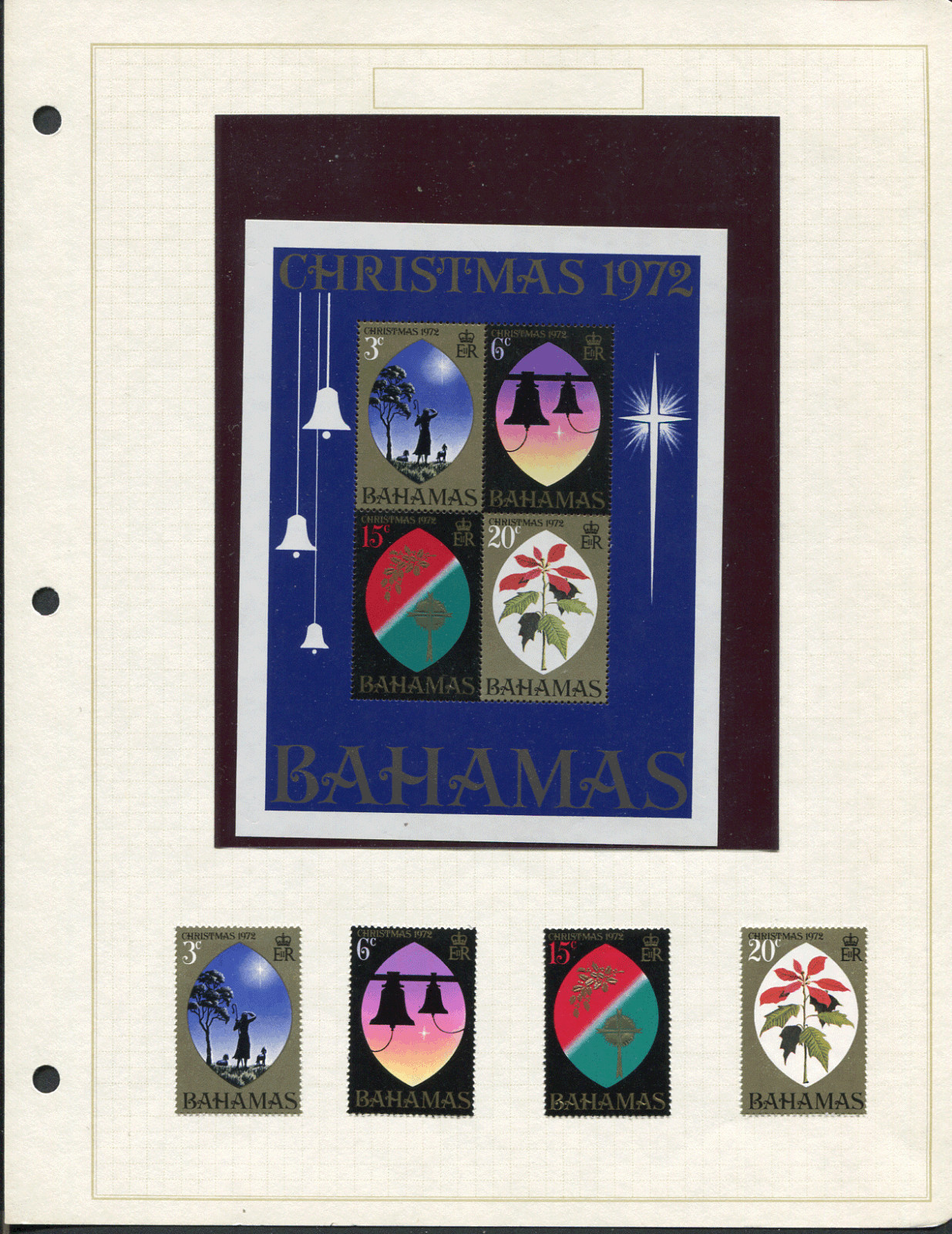 BAHAMAS (22484): QE2 stamps/souvenir sheets