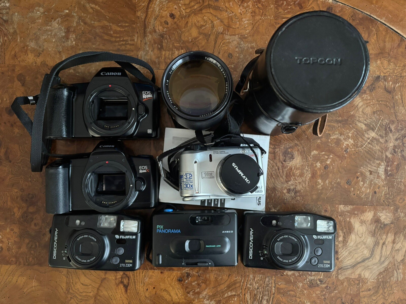 Variety Camera lot of 7 (Please Read description)