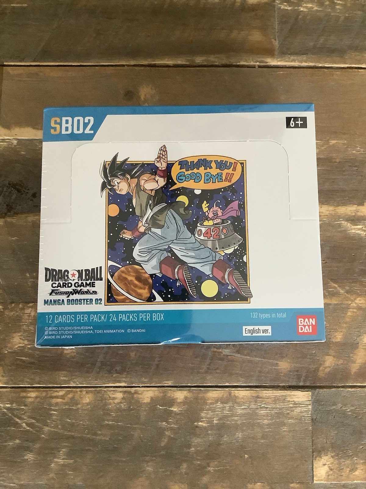 Dragon Ball Fusion World Manga Booster 02 (SB02) Booster Box SEALED English