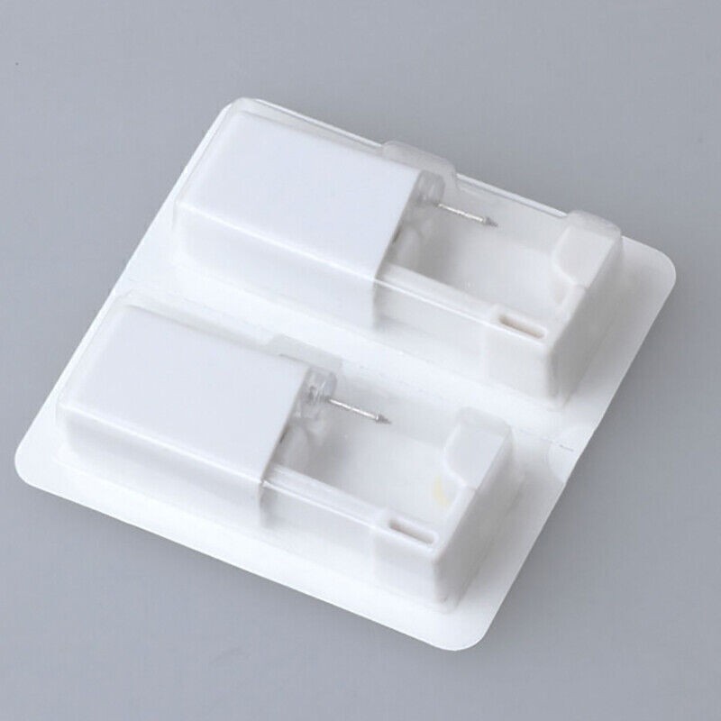 Safety Ear Nose Punch Piercing Tool With Earring Nose Stud Pierce Needles Kit