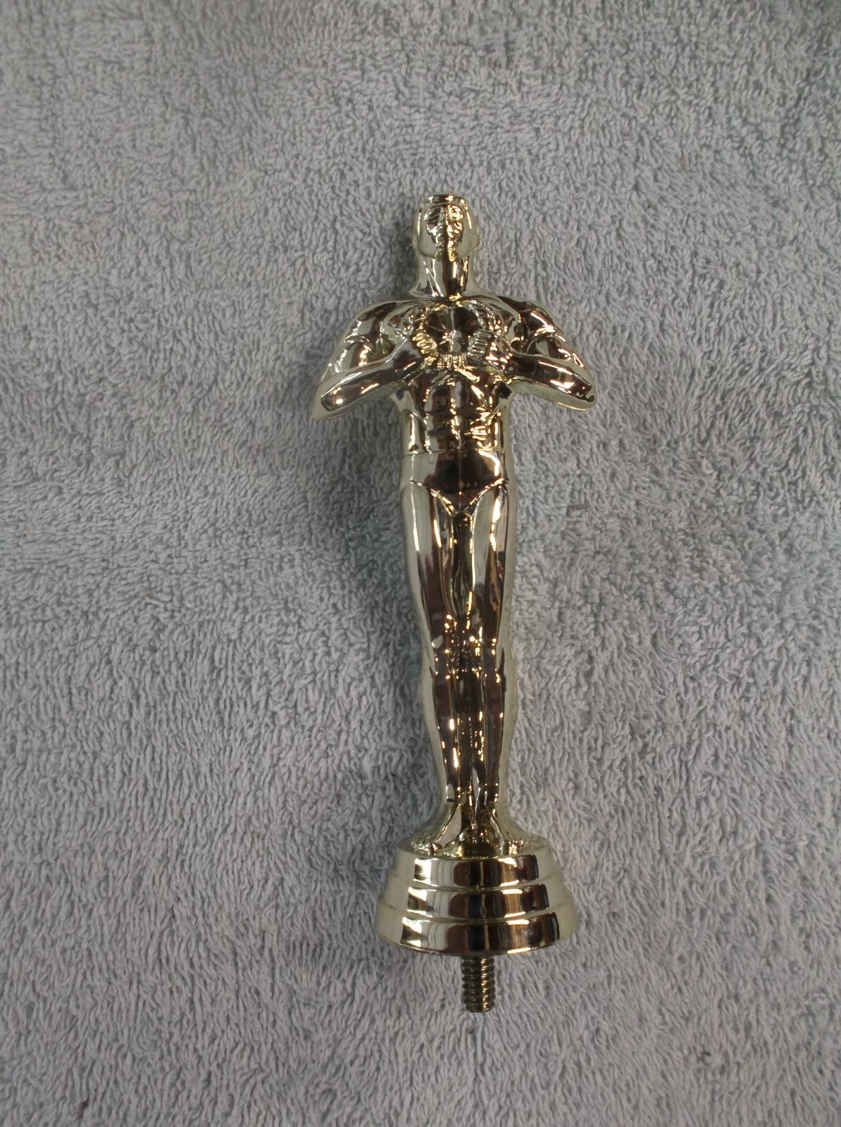 large lot of 30 male achievement topper trophy parts Freeman 6" tall