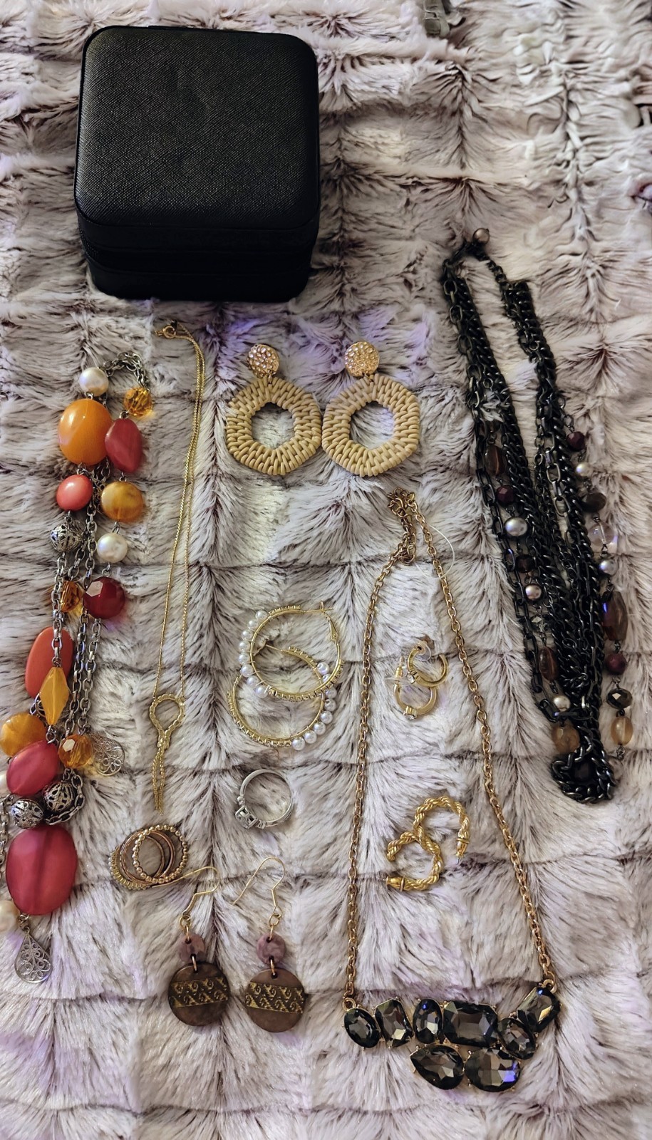 Jewelry Bundle, Vintage, Modern, Fashion + Jewelry Box