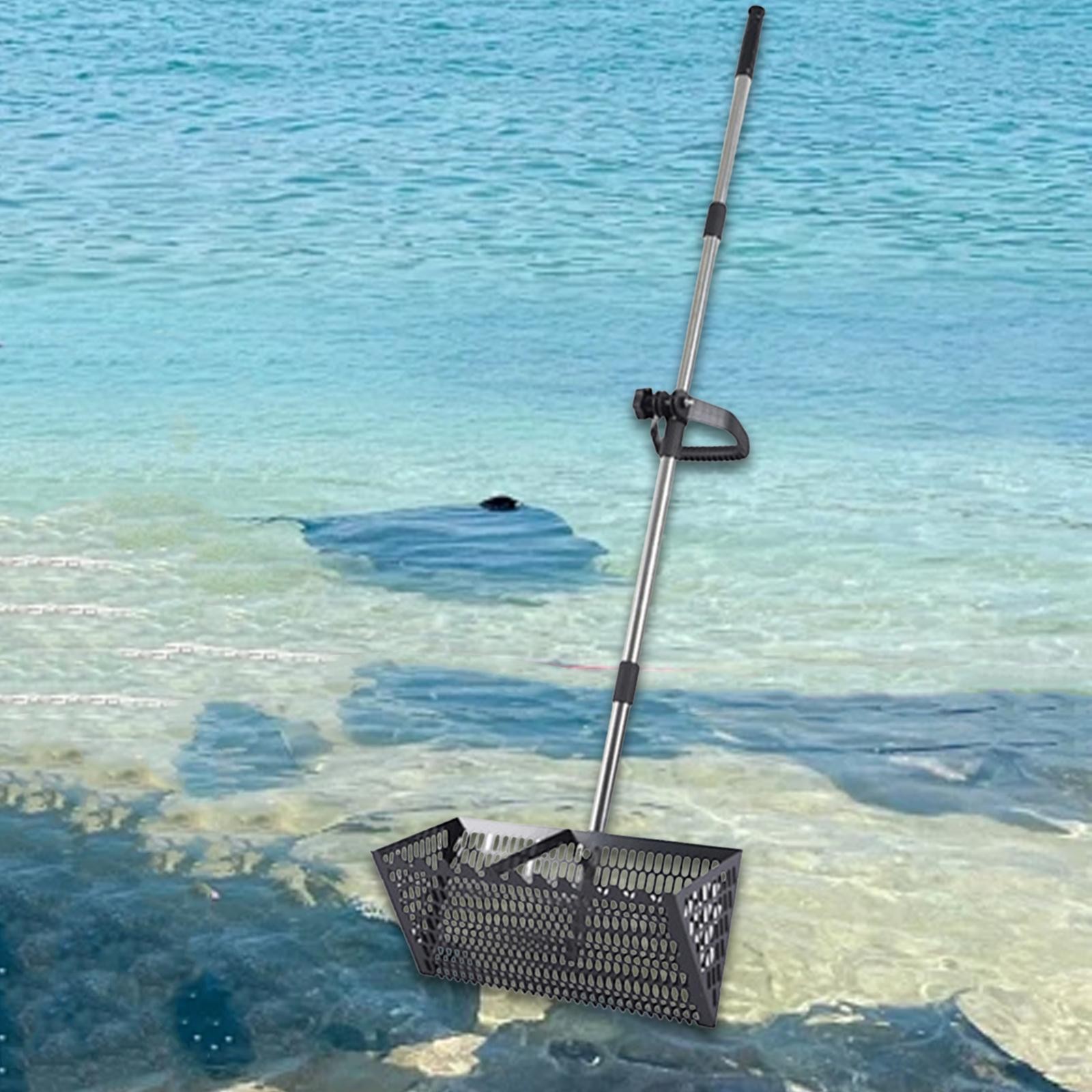 Sand Rake, Multi-functional, Sturdy, Convenient, Extendable, Cat Litter Scoop