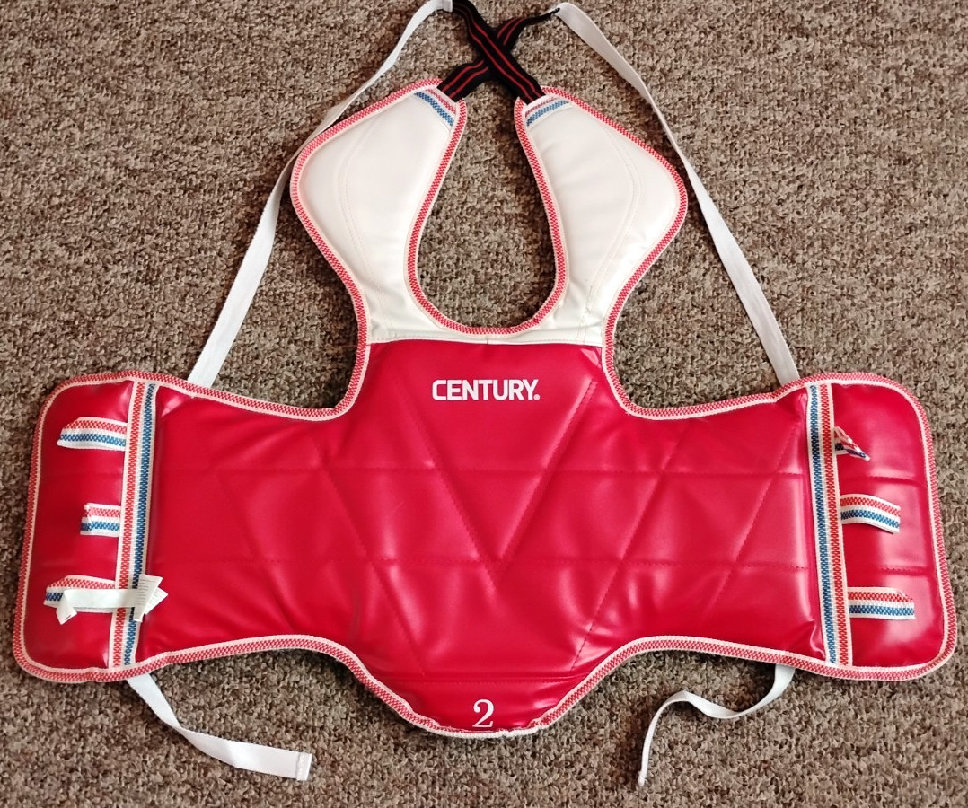 Century Taekwondo Reversible Chest Protector (Pre-Owned) (Great Condition)