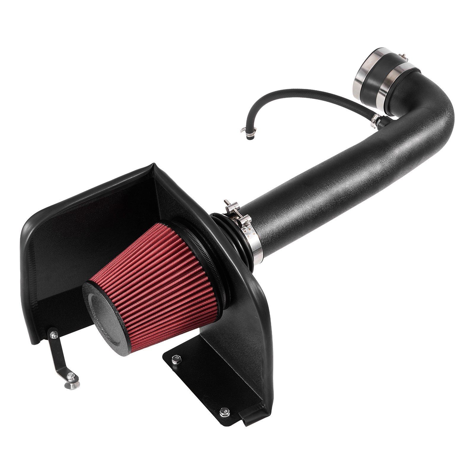 3.5-inch Washable Filter Cold Air Intake Kit w/Heat Shield GM 4.8L/5.3L/6.2L