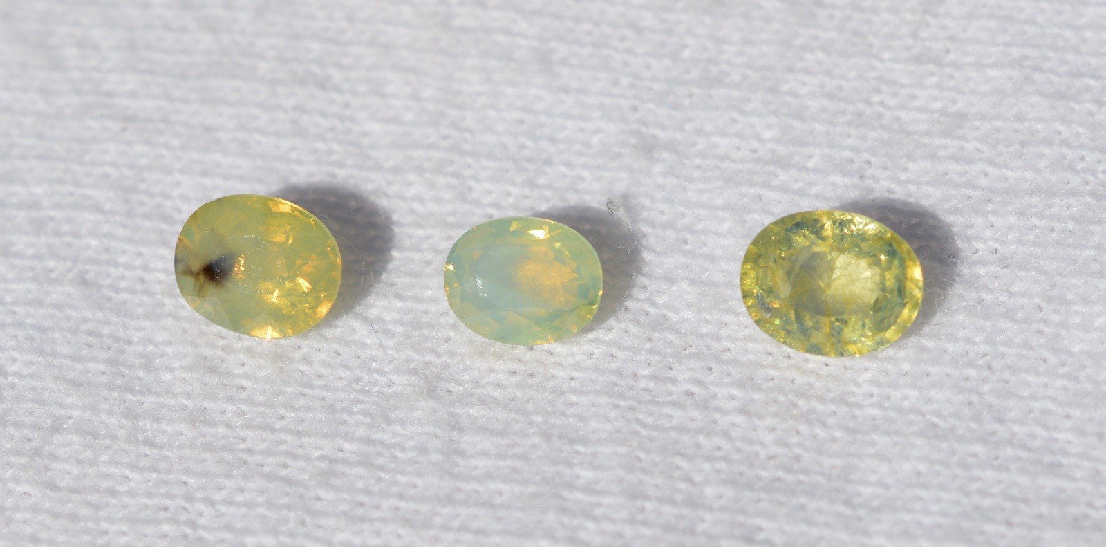 Opalescent Natural Sapphires, No Heat Or Treatment, Mined In Australia, 1.04ctw