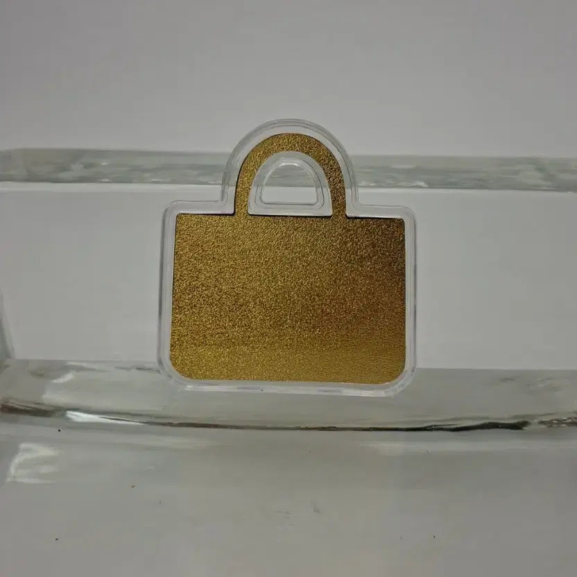 Gucci Bag-Shaped Keyring with Blue Strap - New