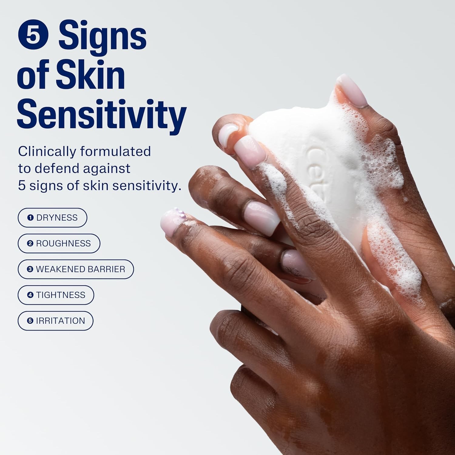 Cetaphil Gentle Cleansing Bar, 4.5 oz (Pack of 6), Nourishing Cleansing Bar For