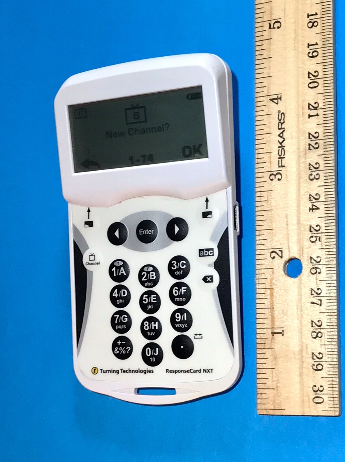 Turning Technologies Response Card NXT P/N RCXR-02 Student Quiz Clicker Works