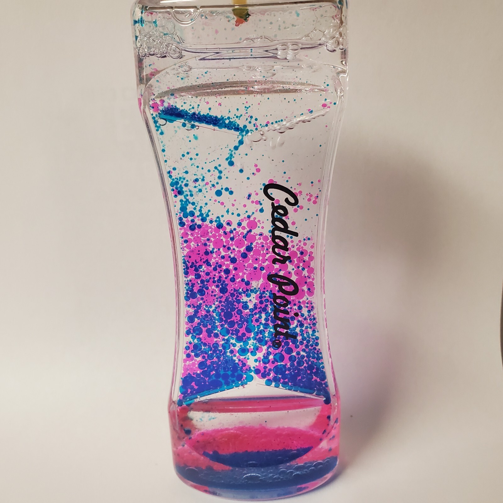 Cedar Point Liquid Motion Water Time Bubble Color Toy Sensory Amusement Park Kid