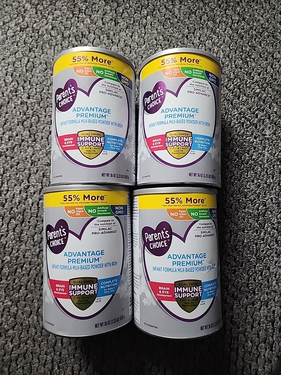 4 Pack - Advantage Premium  Immune Support For 0 To 12 Months