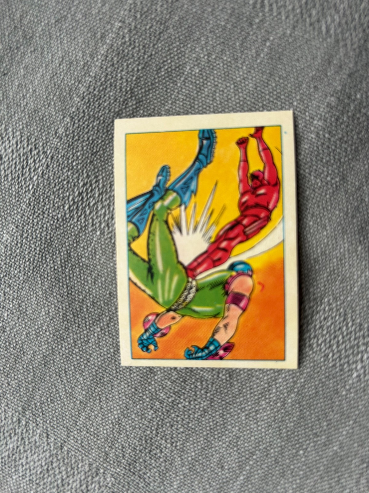 Marvel Superheros 1980 ( a. G.E Stickers No. 14 (2 1/2in x 1 13/16in) - Very +)