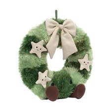 Jelly AMUSEABLES NORDIC SPRUCE WREATH New Plush Cat New Christmas toys Gifts