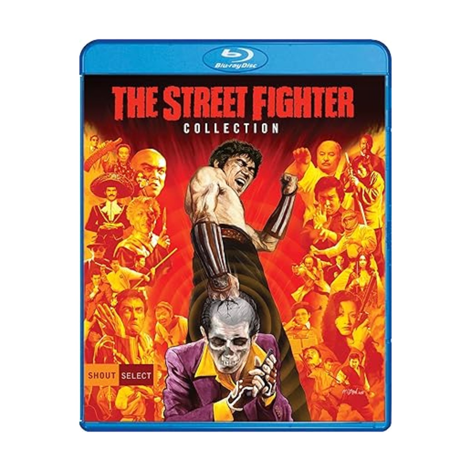 Shout Factory Blu-Rays Street Fighter Collection Blu NM