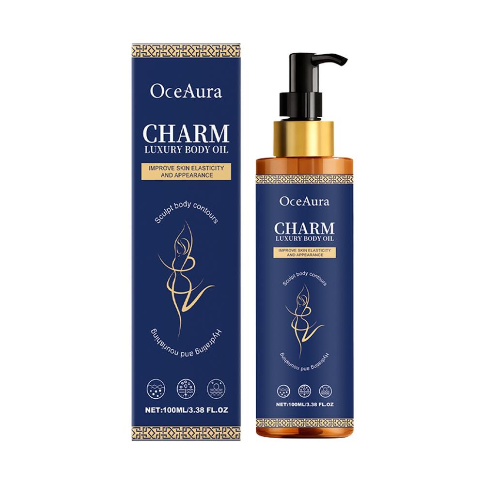 Charm Luxury Body Oil Improve Skin Elasticity and Appearance QDK RYD