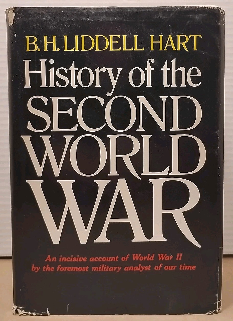 History of the Second World War B. H. Liddell Hart 1970 1st BCE Hardcover w/ DJ