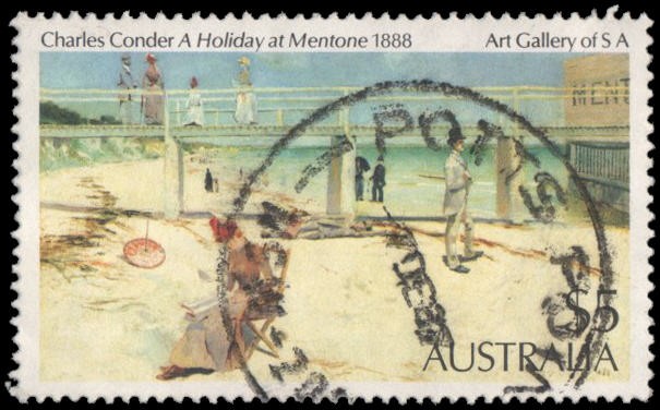Australia #578 Used
