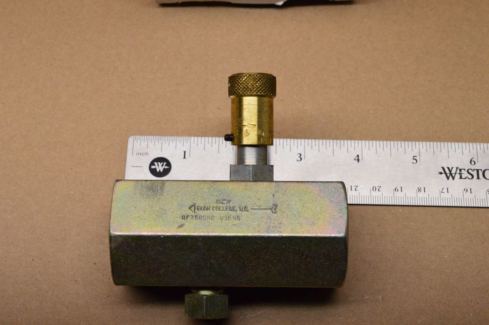 ECII (REGO) MF750SBC  Steel Flow Control Valve 3/4"NPT