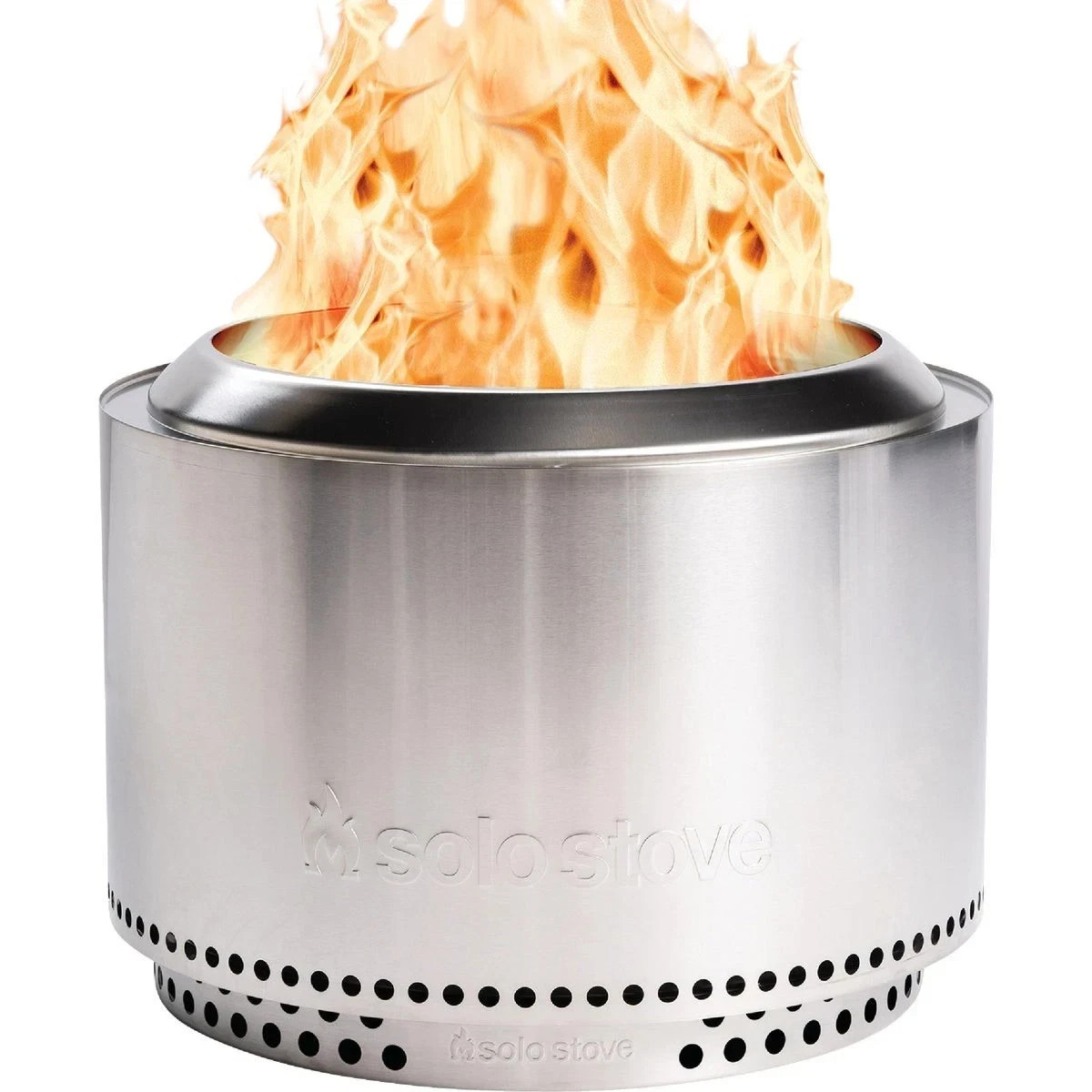 Stove Yukon 2.0 27 In. Round Wood Burning Smokeless Fire Pit with Stand Stove