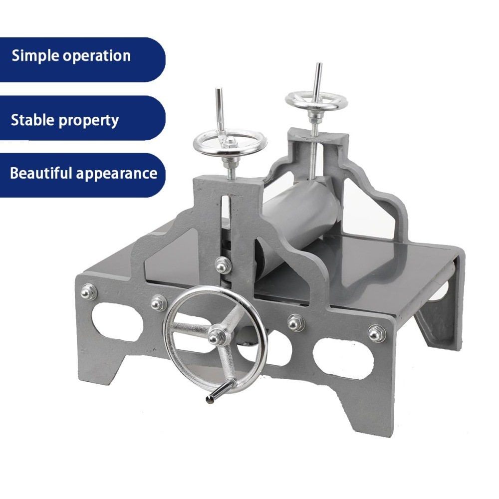 Manual Slab Roller DIY Art Tool Clay Machine Adjustable for Making Relief Plate