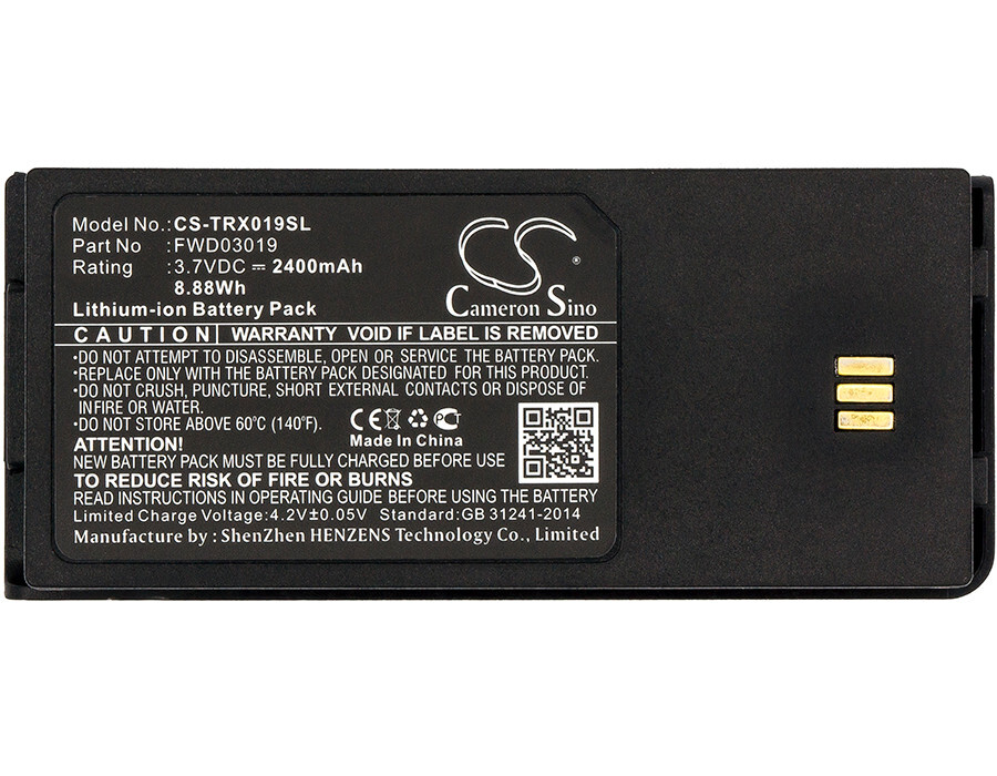 Li-Ion BATTERIE 3.7V 2400mAh Type FWD03019 TH-01-XT5 For Thuraya XT Dual
