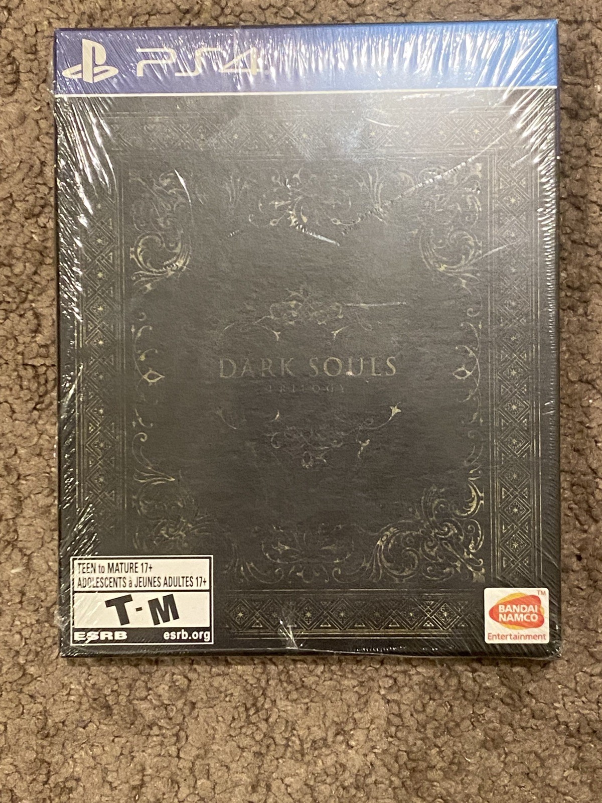 Dark Souls Trilogy Steelbook Limited Edition (PS4 / Playstation 4) RARE ESRB NEW