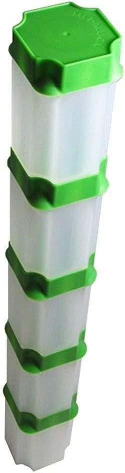 10 American Silver Eagle Coin Tubes Storage Holder for 1 oz ASE Capsules