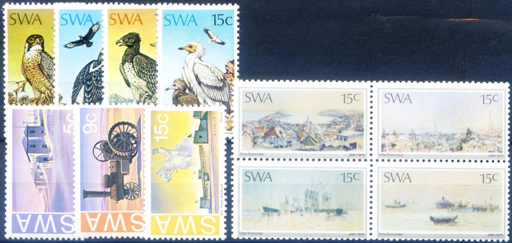 South West Africa. Complete 1975 vintage.