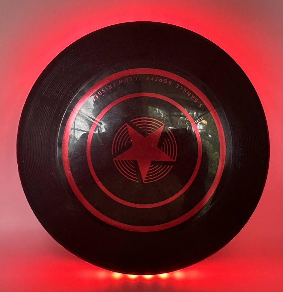 Light-Up Frisbee With USB Rechargeable Multi Settings Free Shipping 