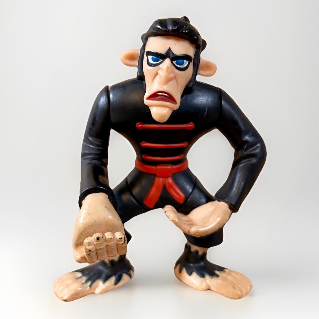 Happy Meal Kim Possible Monkey Fist 4.25" Tall Toy Action Figure 2003 McDonalds