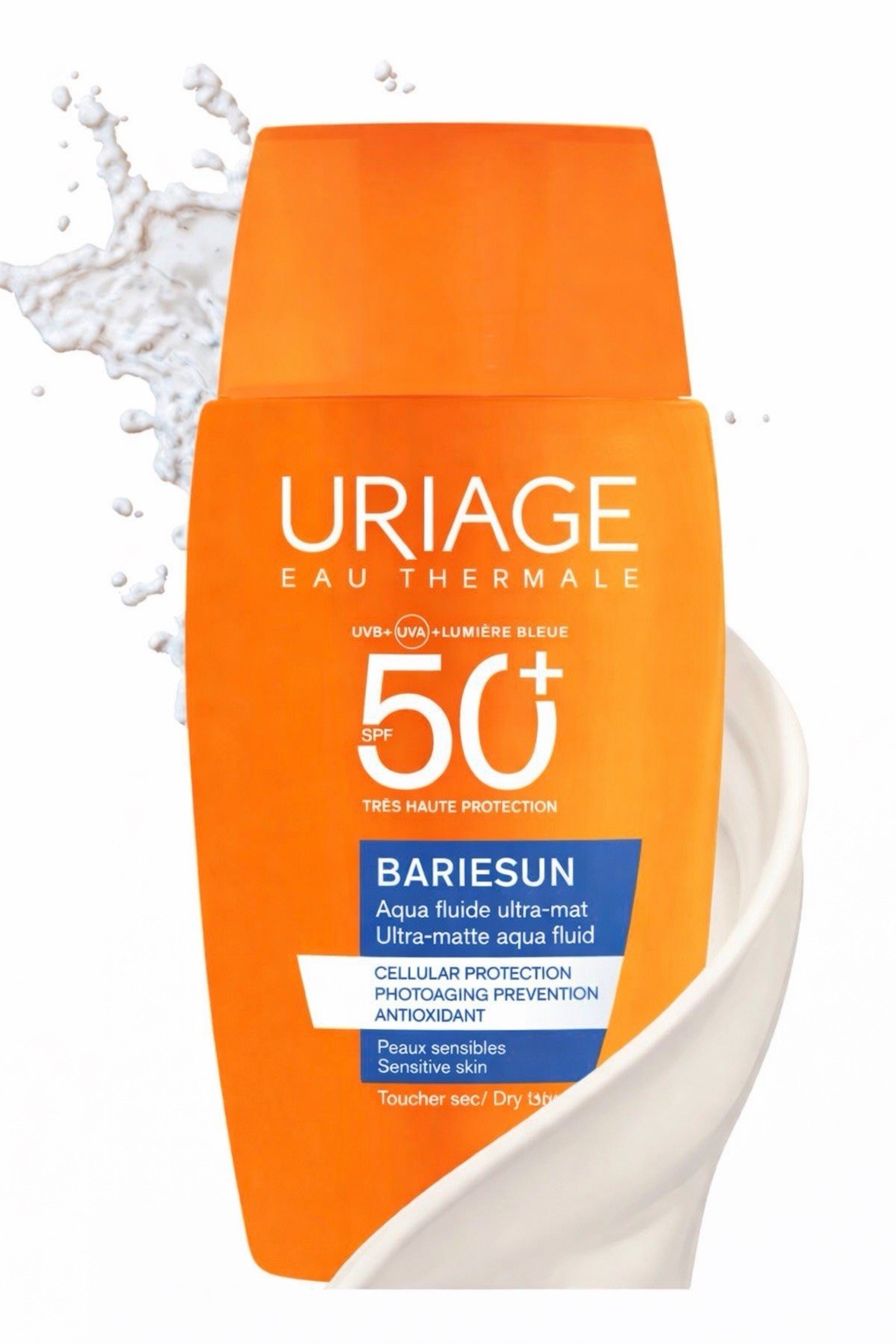 Uriage Bariésun SPF 50+ Aqua Fluid Ultra-Matte Sunscreen 40ml 