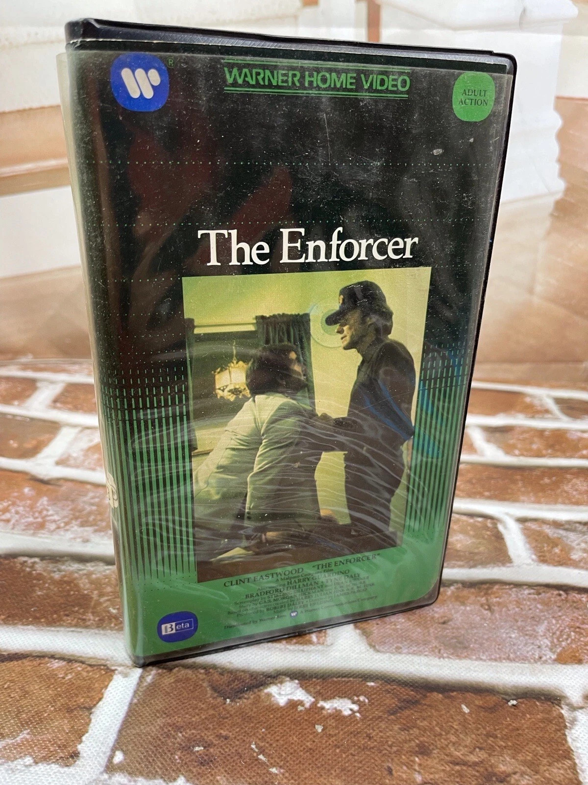 The Enforcer (1976, Betamax Beta Tape) Clint Eastwood Warner Home Video