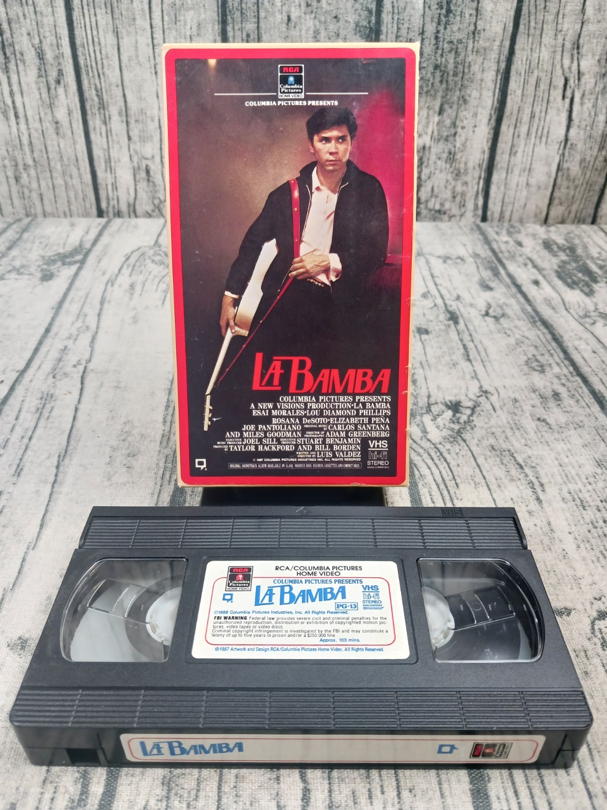 La Bamba (VHS, 1988) Lou Diamond Phillips - Pre-Owned, Good Condition 