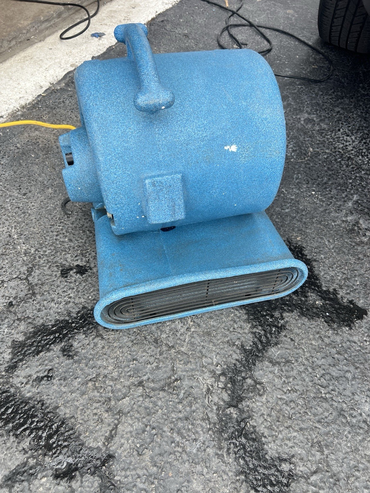 Commercial 3-Speed Carpet Dryer Air Mover Blower Floor Fan Heavy Duty Blue