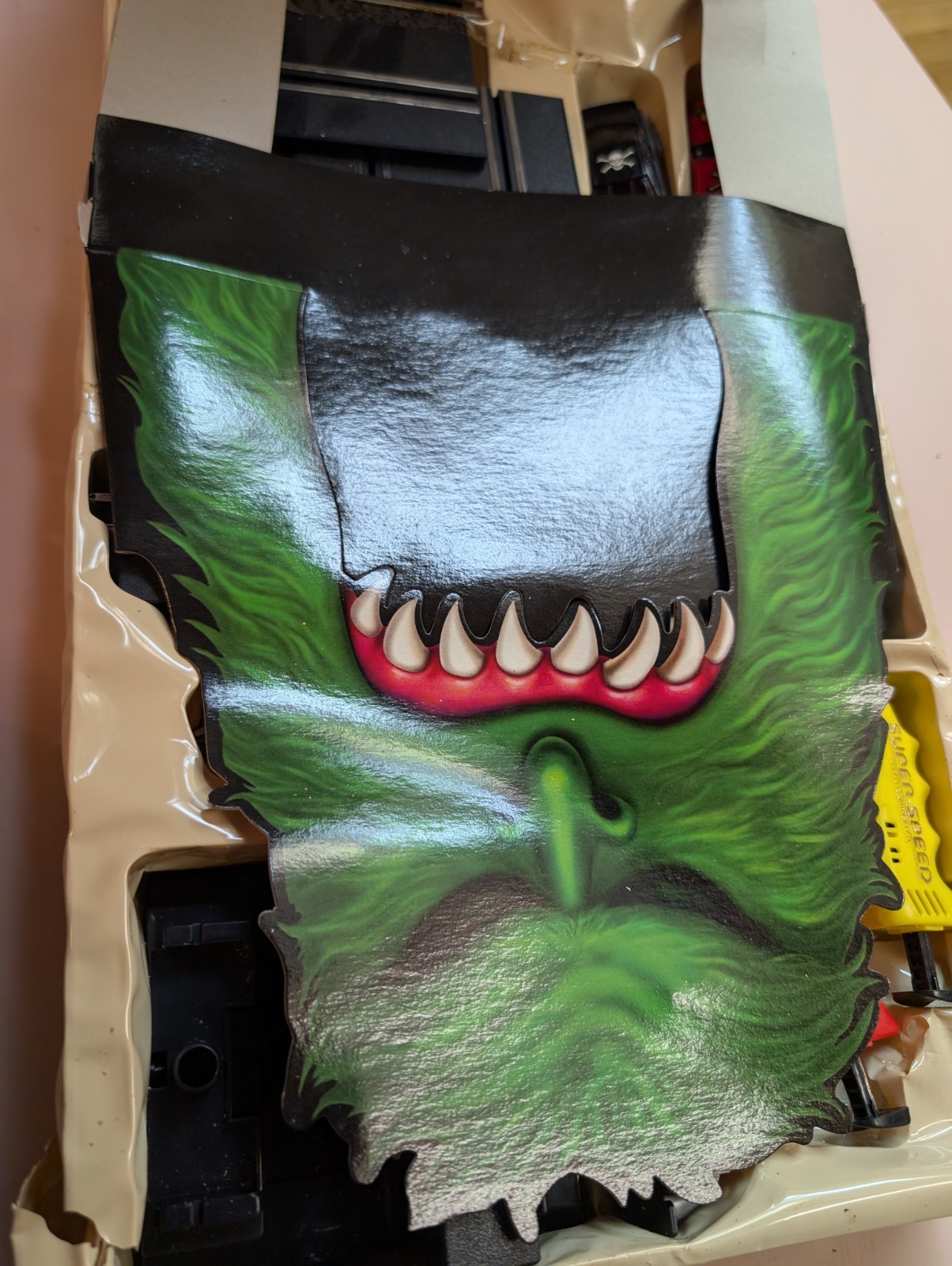 TYCO The Monsters Revenge Haunted Highway Electric Slot Car Race Set New 94 Lot