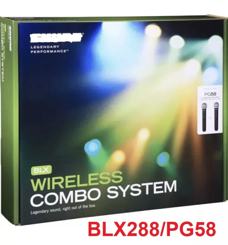 BLX288/PG58-H9 Dual Handheld Wireless System (Band H9)