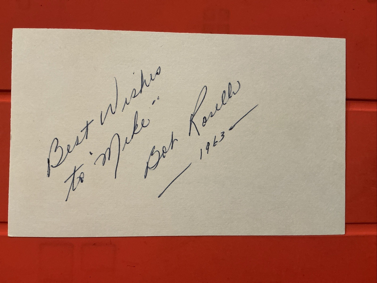 Bob Roselli 🔥🔥MLB Debut 1955 Milwaukee Braves🔥🔥Autograph⚾️⚾️