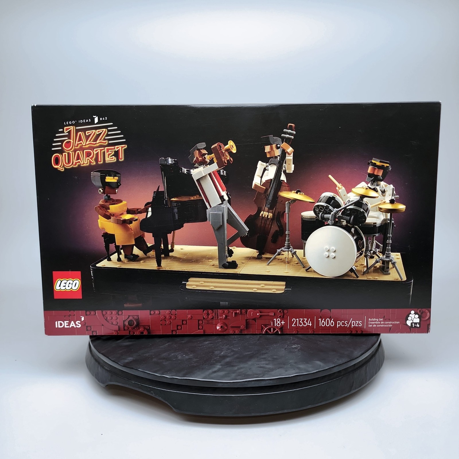 LEGO 21334 Ideas Jazz Quartet New Sealed Retired Piano+Drums+Trumpet+Bass 🎷