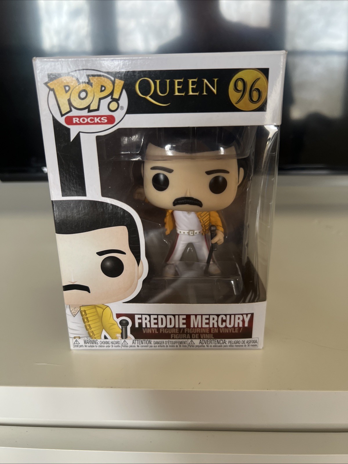 Funko Pop! Vinyl: Freddie Mercury #96 Queen Rocks Collectible Figure