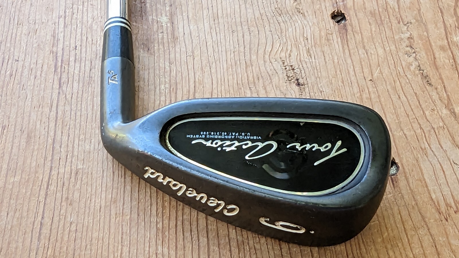 Cleveland Tour Action TA 5 Gunmetal Single 6 Iron Golf Club Right Hand Steel Sti