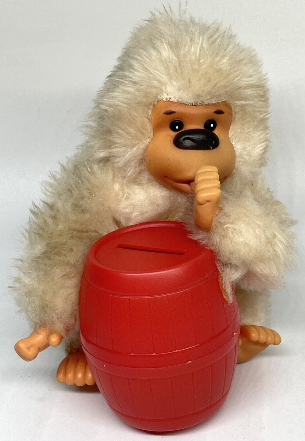 Thumb Sucker Gorilla Plush Coin Bank 5" Russ Baby Gonga Vintage