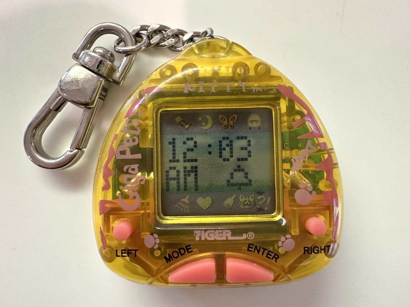 Tiger Compu Kitty Giga Pets Vintage Works Gigapet