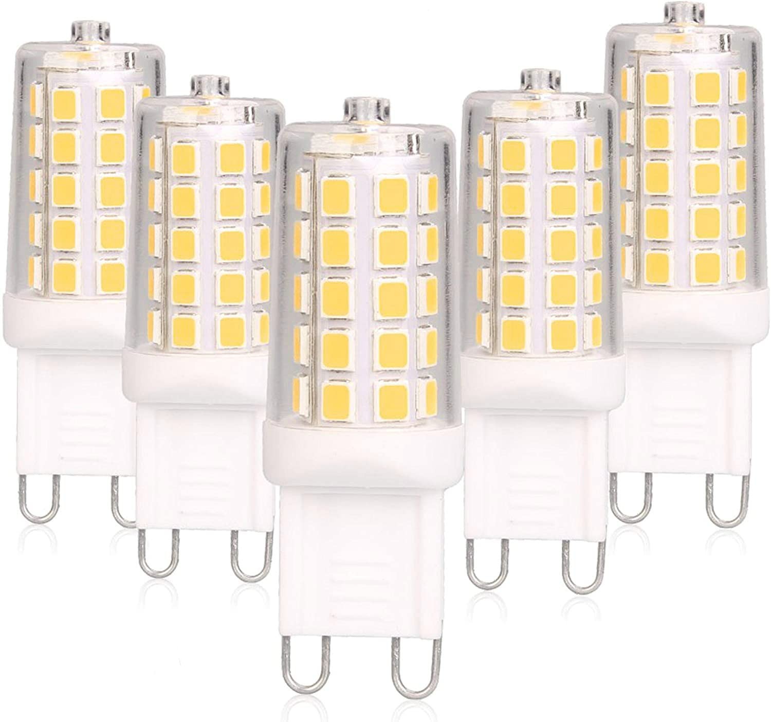 LED Bulbs Dimmable 4W 5 Pack BAOMING Equivalent 4000K Neutral White Flicker
